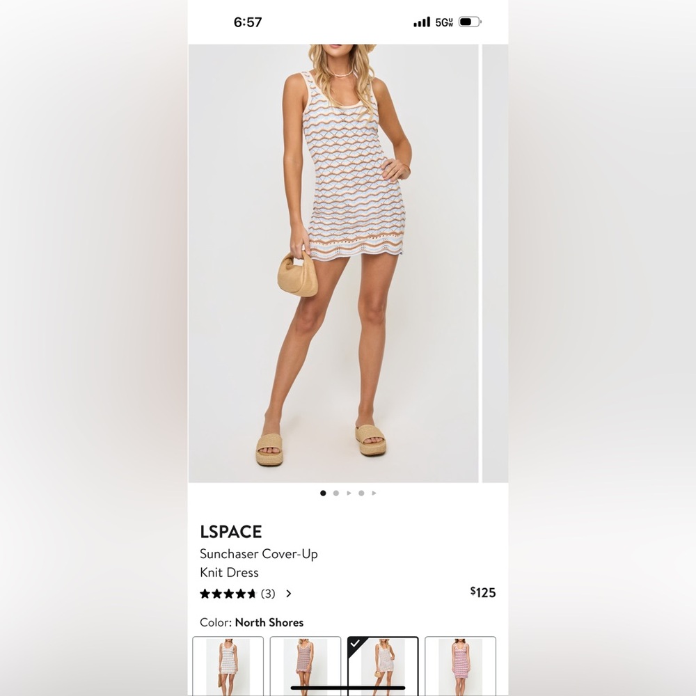 LSPACE Sunchaser coverup NWOT